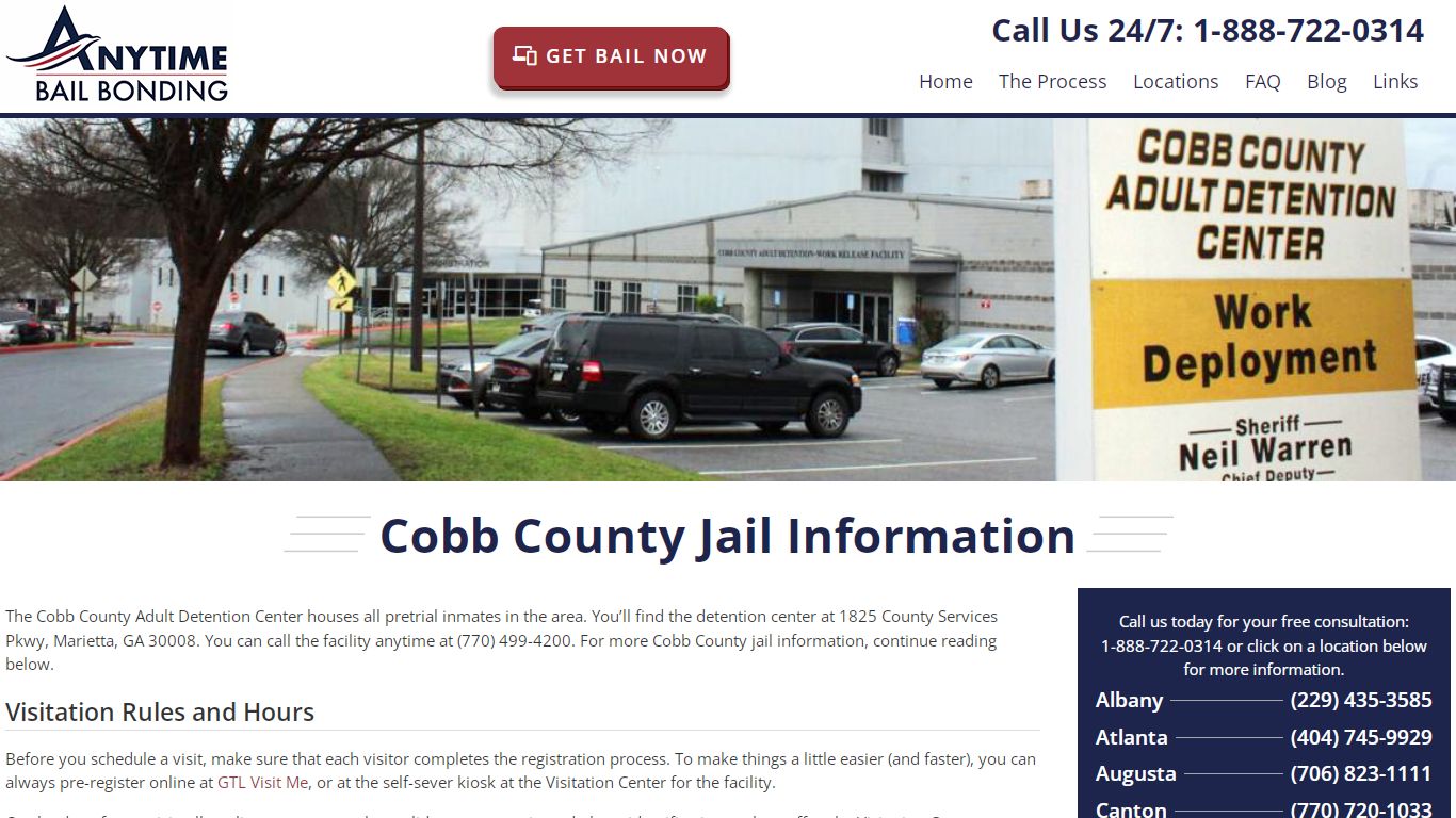 Cobb County Jail Information | Adult Detention Center Information