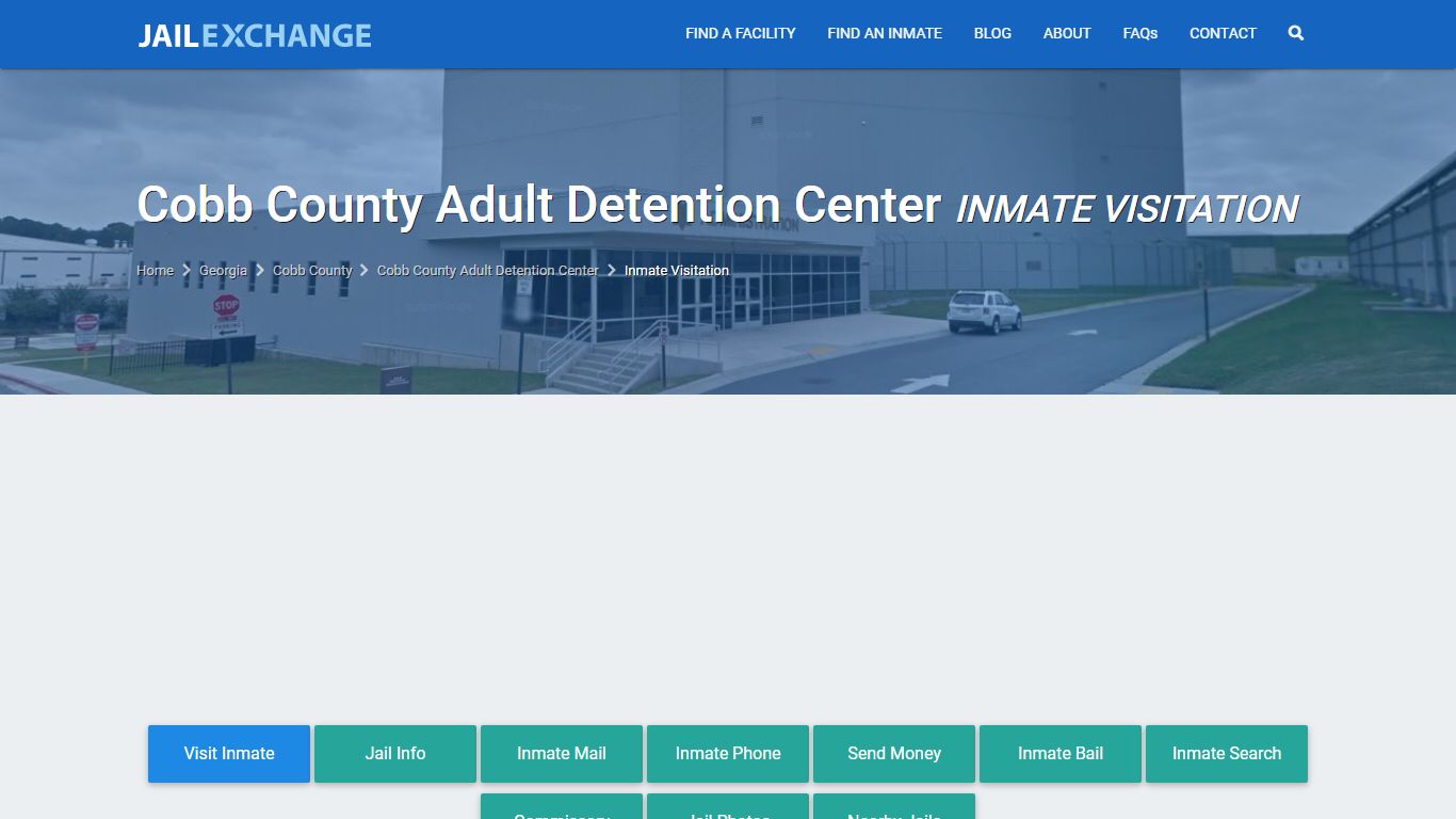 Cobb County Adult Detention Center Inmate Visitation